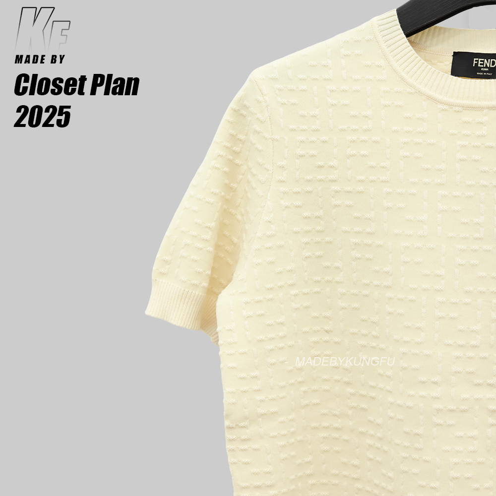 FE jacquard knitting tee