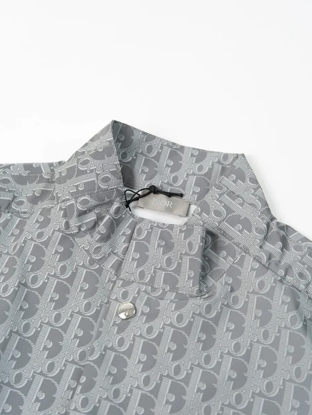 Item ID 9019 D1or Printed reflective oversized shirt