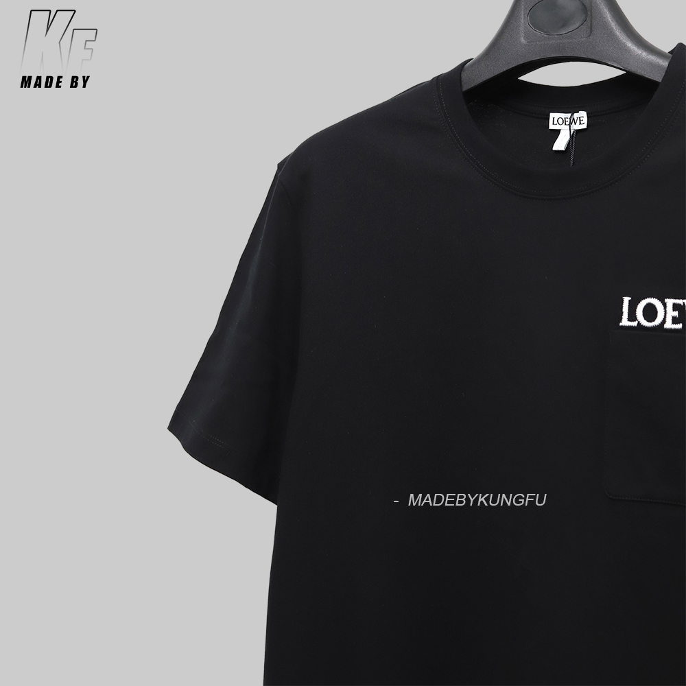 Loewe pocket embroidery tee