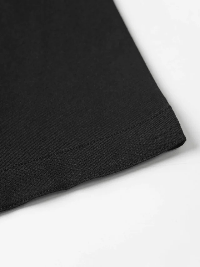 Item ID 9061 BV Imported Cowhide Material Pure Hand Woven Solid Color Cotton Elastic Knitted Short Sleeve