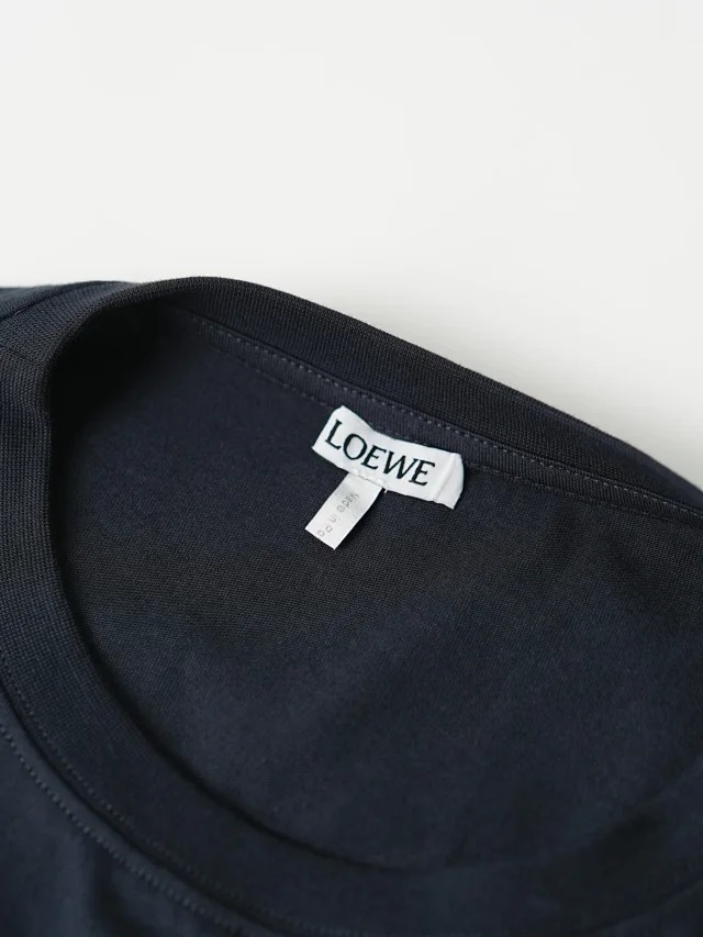 Item ID 9021 Loe×Wain Joint Solid Color Round Neck Short Sleeve T-shirt