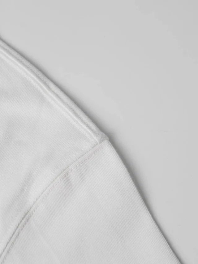 Item ID 9027 AMI Panda Embroidered Knitted Cotton Regular Round Neck Short Sleeve