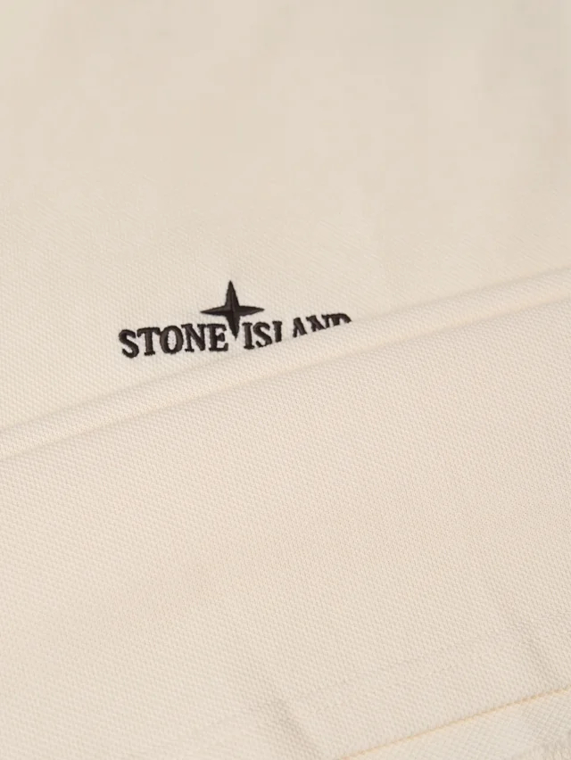 Item ID 9065 SI Customized Vermilion Cloth FLOOFIT Old Money Style LOGO Button Short Sleeve Polo Shirt