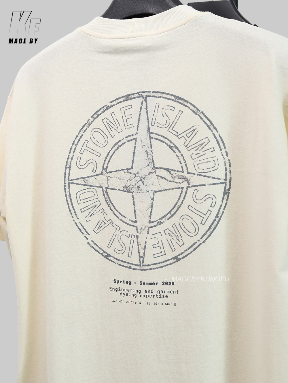 SI double fade print tee