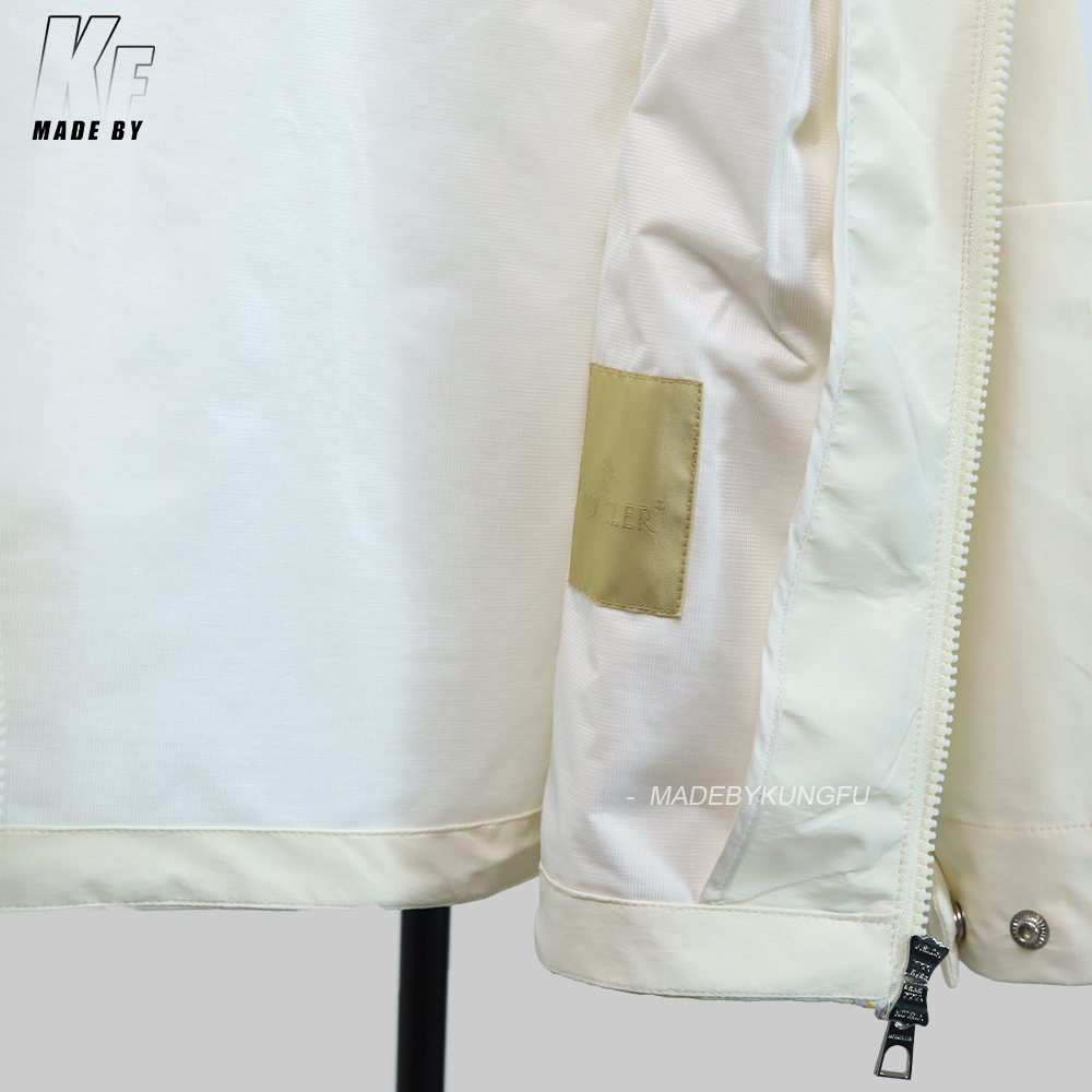 MON Orange stitched windbreaker - tear resistant tech