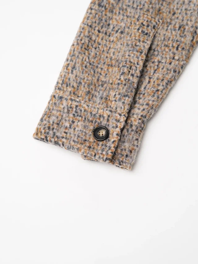 Item ID 9102 LOE 80_Wool composition, full set of custom accessories, SS26 spring and summer series wool blended jacket and shirt