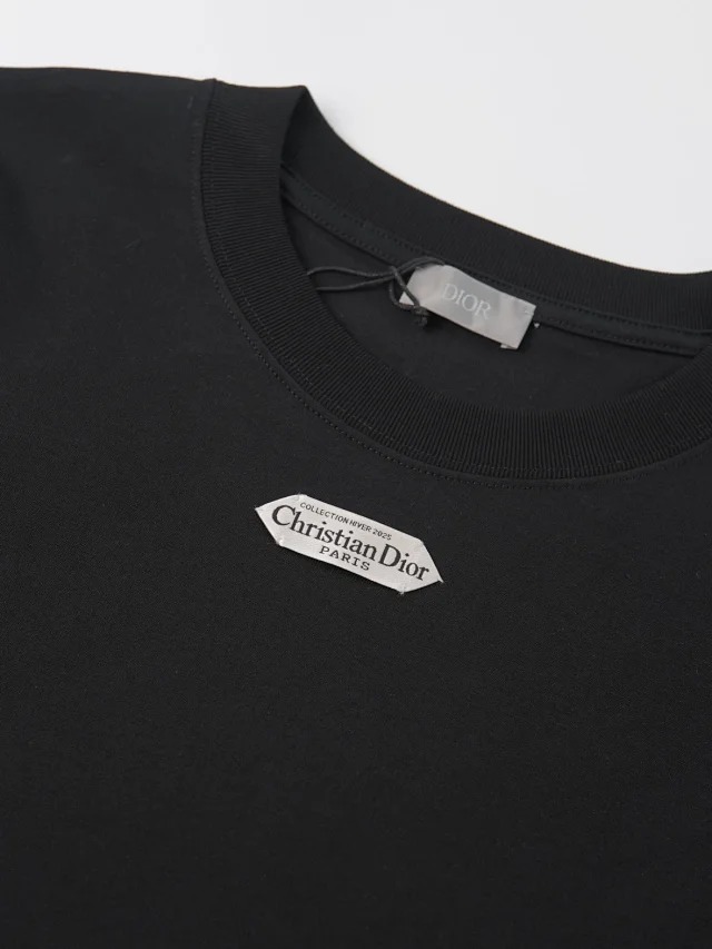 Dior CD Flat knit long sleeved T-shirt