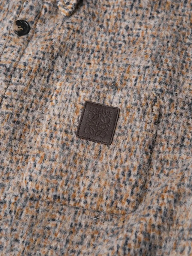 Item ID 9102 LOE 80_Wool composition, full set of custom accessories, SS26 spring and summer series wool blended jacket and shirt