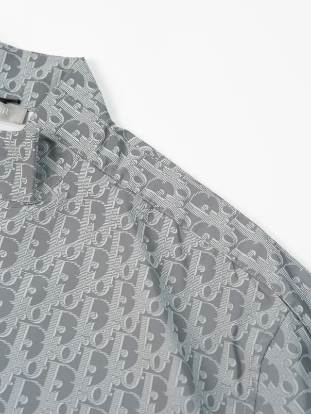 Item ID 9019 D1or Printed reflective oversized shirt