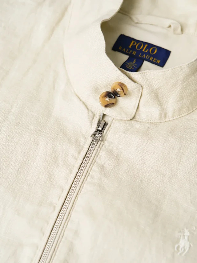 Item ID 9122 Ralph Bedford Linen Long Sleeve Zipper Jacket Standard Edition for Men