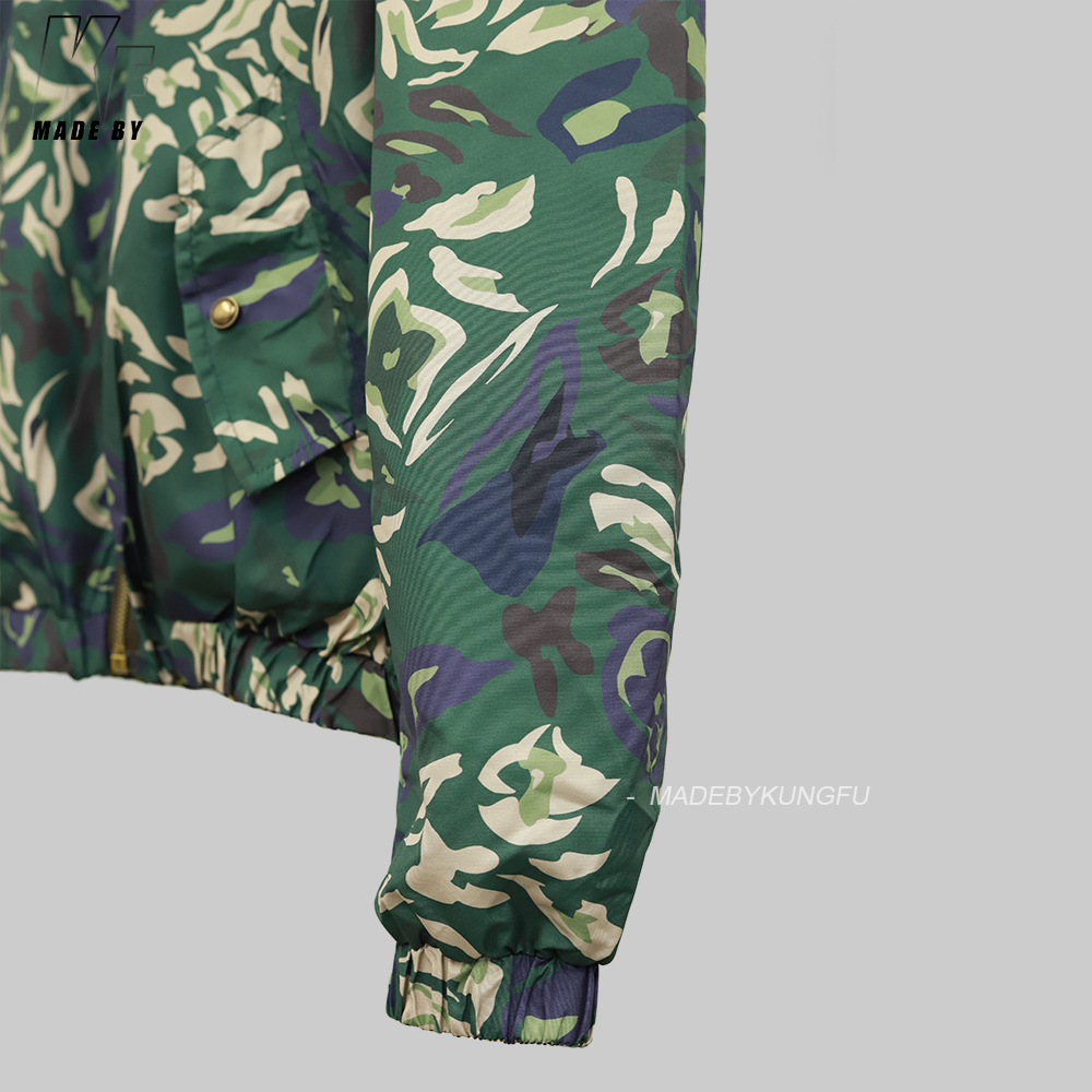 LV 迷彩两面穿小风衣 迷彩-金色