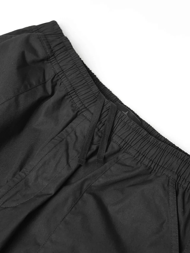 Item ID 9074 SI black logo 50 double stranded combed cotton workwear shorts