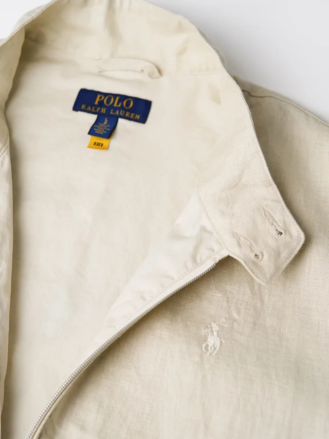 Item ID 9122 Ralph Bedford Linen Long Sleeve Zipper Jacket Standard Edition for Men