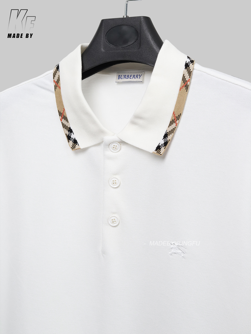 BBR pinstriped warhorse polo