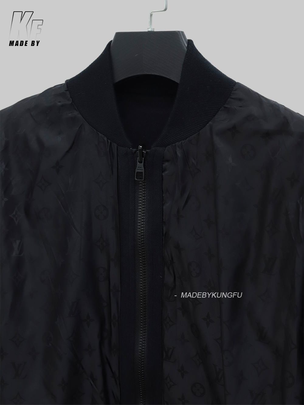 LV两面穿拉链夹克 白色