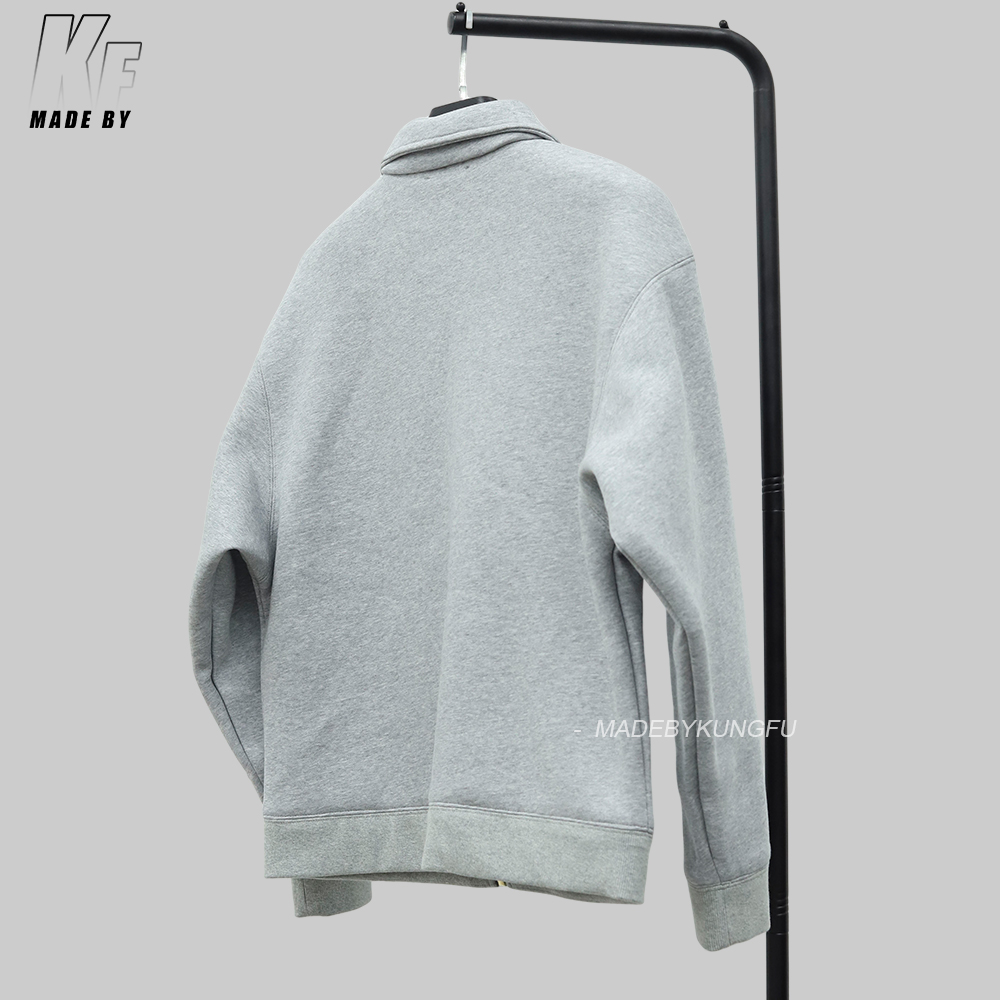 MiuMiu领子拉链外套 灰色