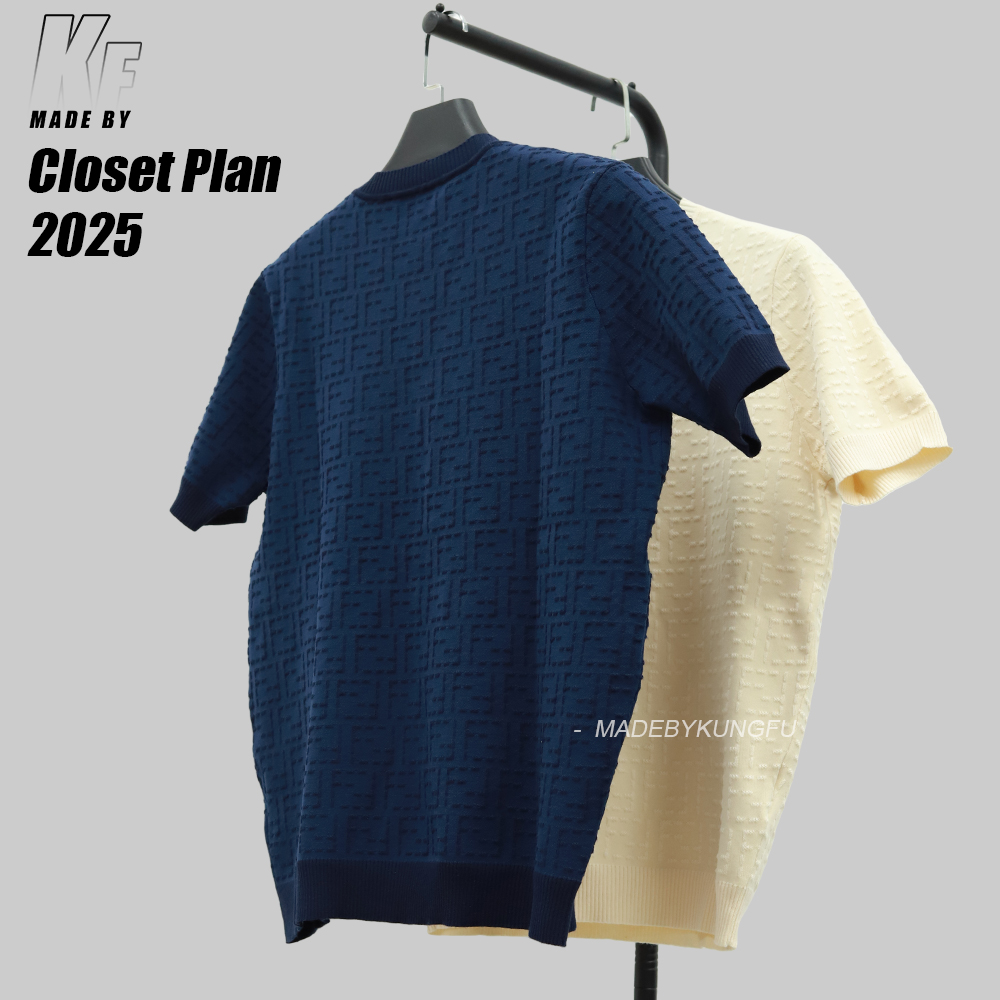 FE jacquard knitting tee