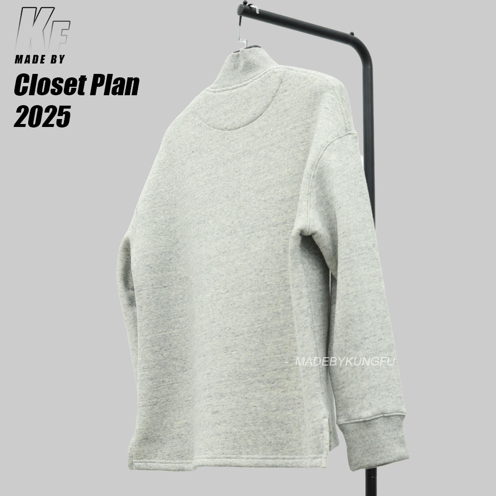 Loe High-neck fleece sweater