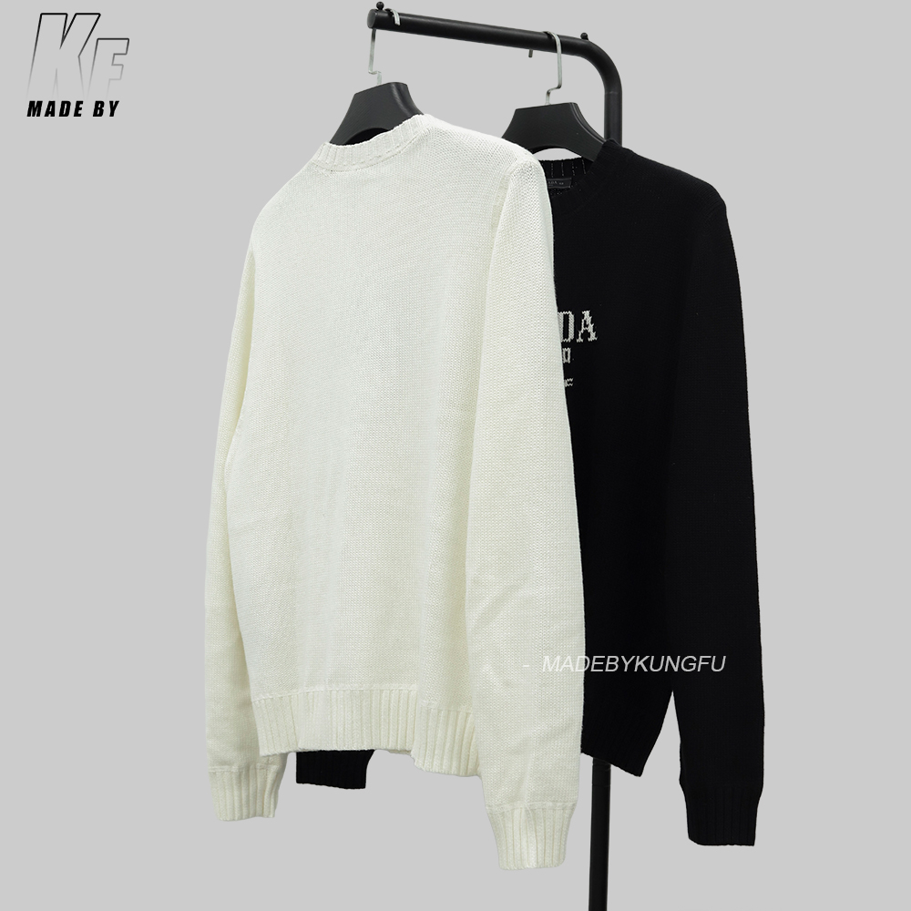 PRADA圆领毛衣 黑色