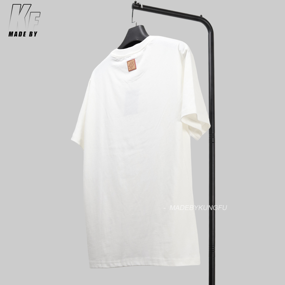 1V Coconut tree embroidery tee