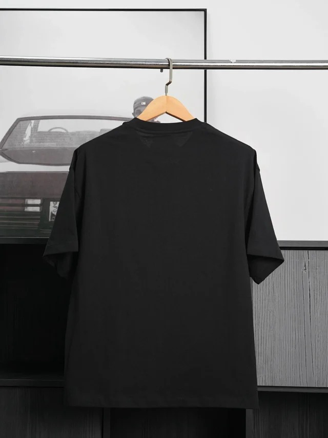 Item ID 9029 JIL SANDER Flat Bottom Round Neck Short Sleeve T-shirt Loose fit