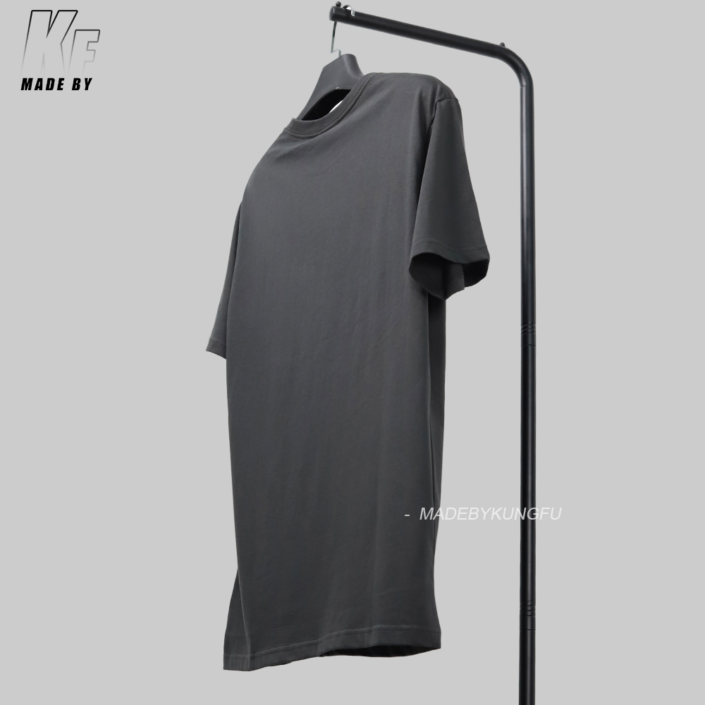 D1or Leather patch pocket washed tee