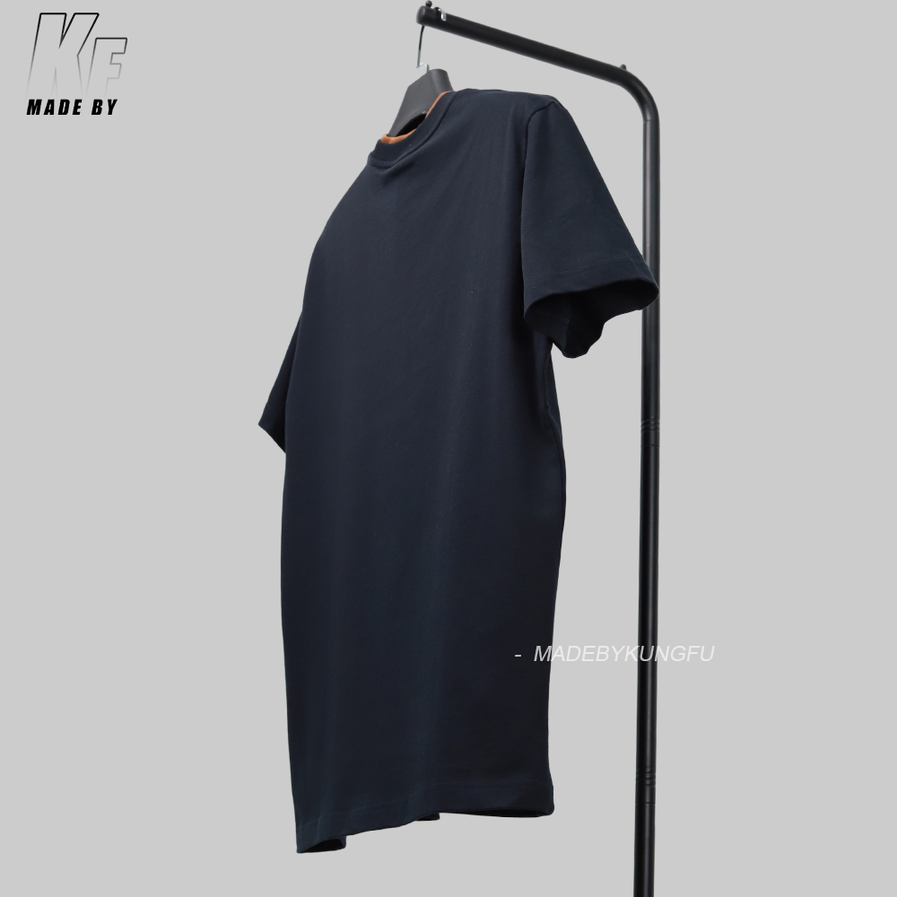 Mon double-layer neckline tee