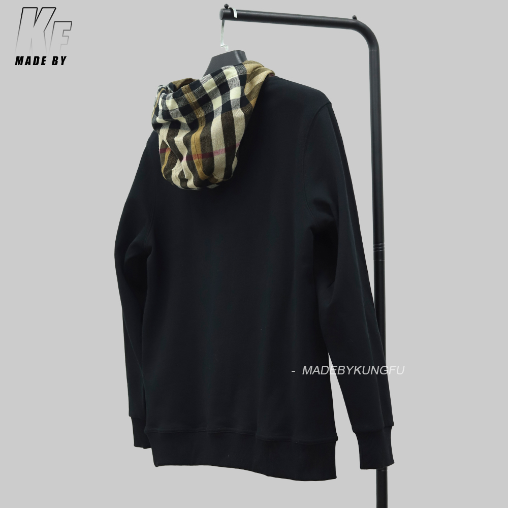 BBR连帽抽绳卫衣 黑色