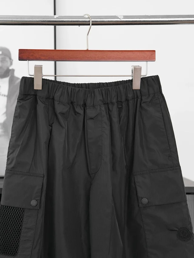Item ID 9049 Cargo Shorts 50D nylon mesh 20D fine spun main fabric solid color pocket five pack quick drying shorts