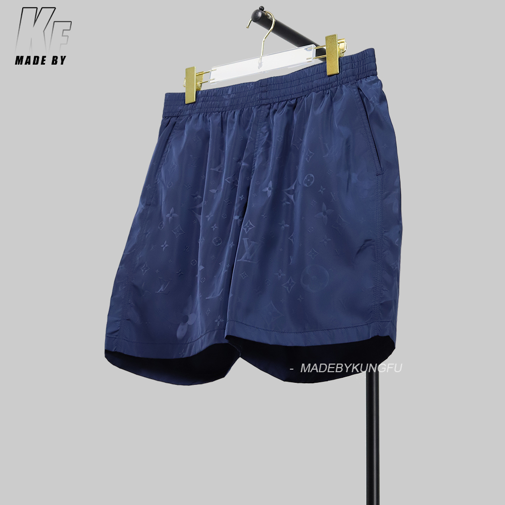 1V 3D Monogram swim shorts