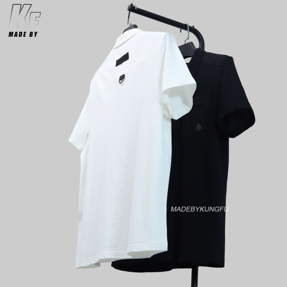 MOOSE KNUCKLE zip polo