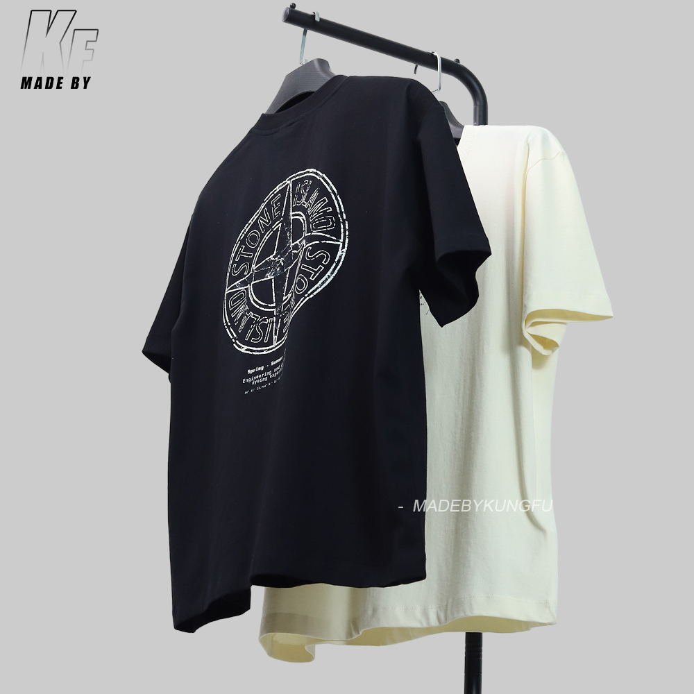 SI double fade print tee