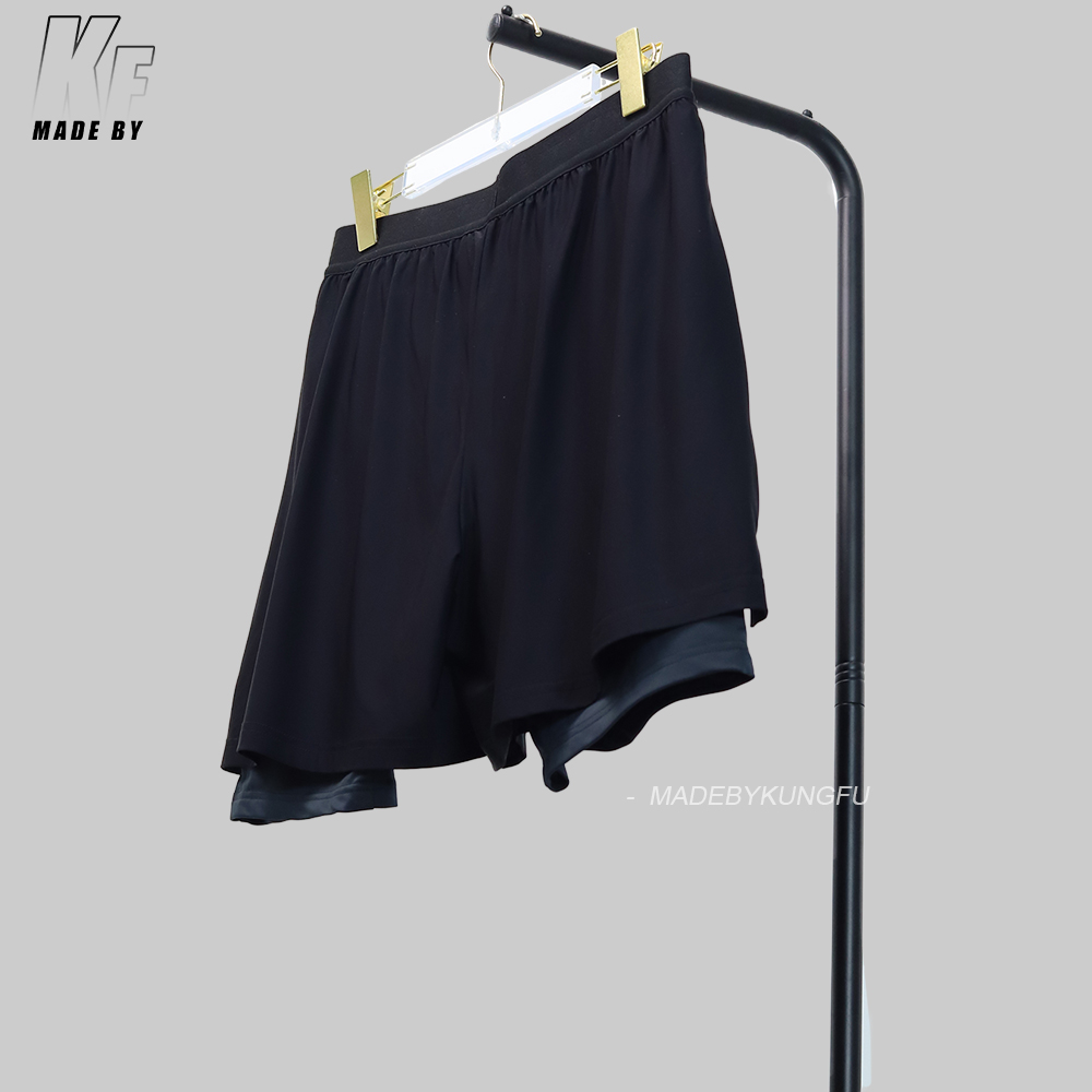 1V Quick-dry tech with linine shorts