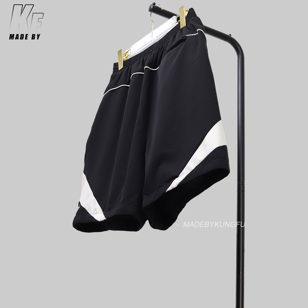 ACNE 3D Embroidered Splicing Shorts