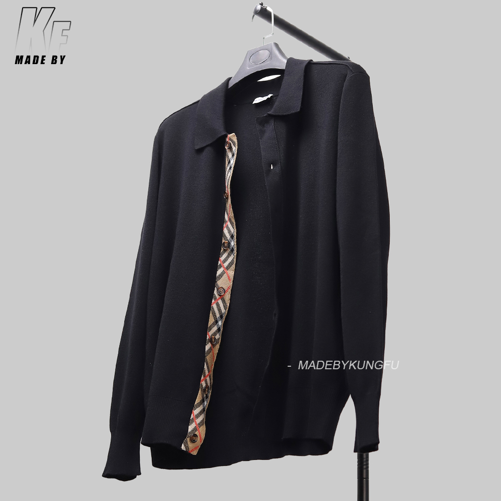 BBR 100% wool button up polo