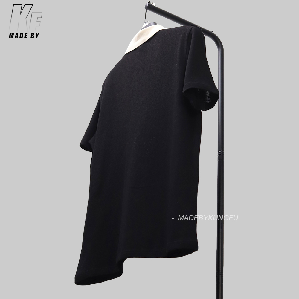 MON color block polo
