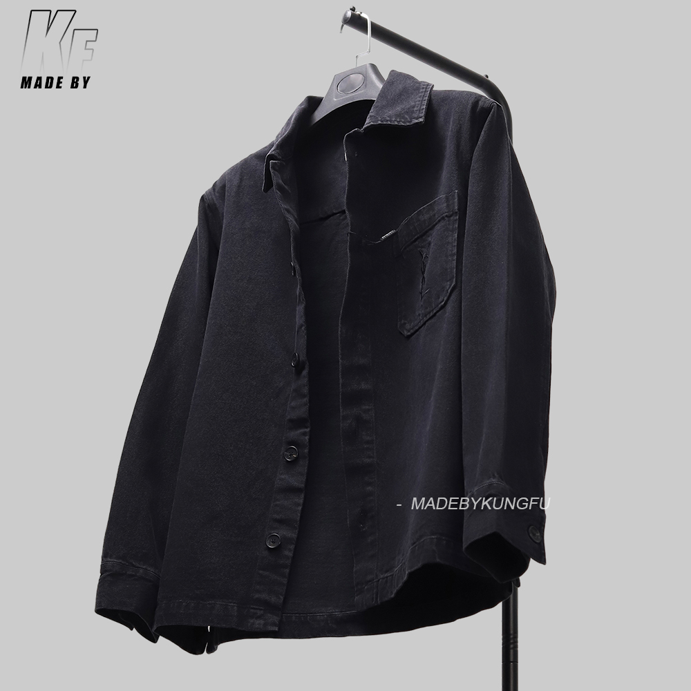 YSL denim shirt