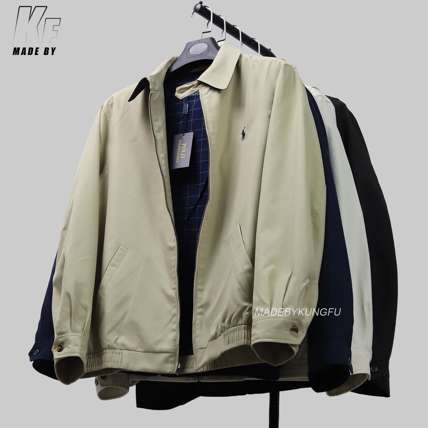 RL peach skin jacket