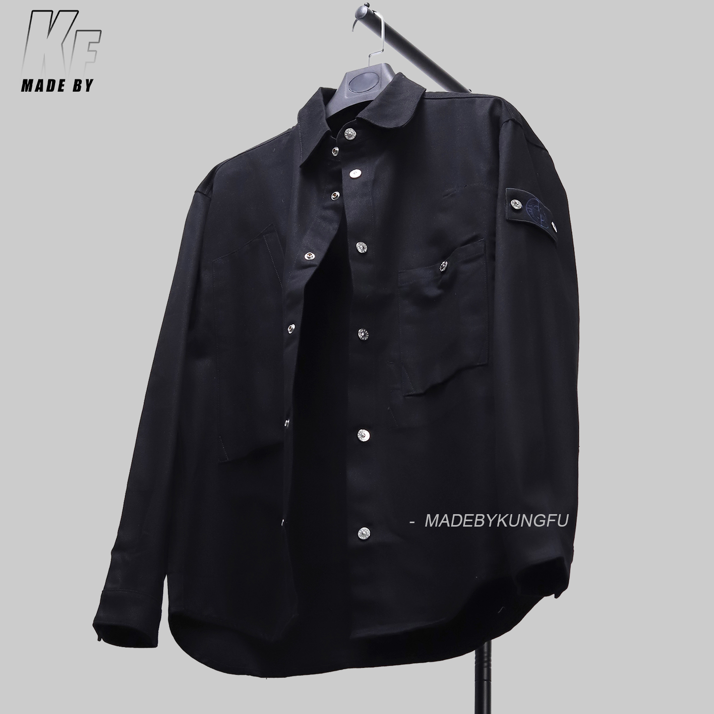 SI Purple badge denim Jacket 