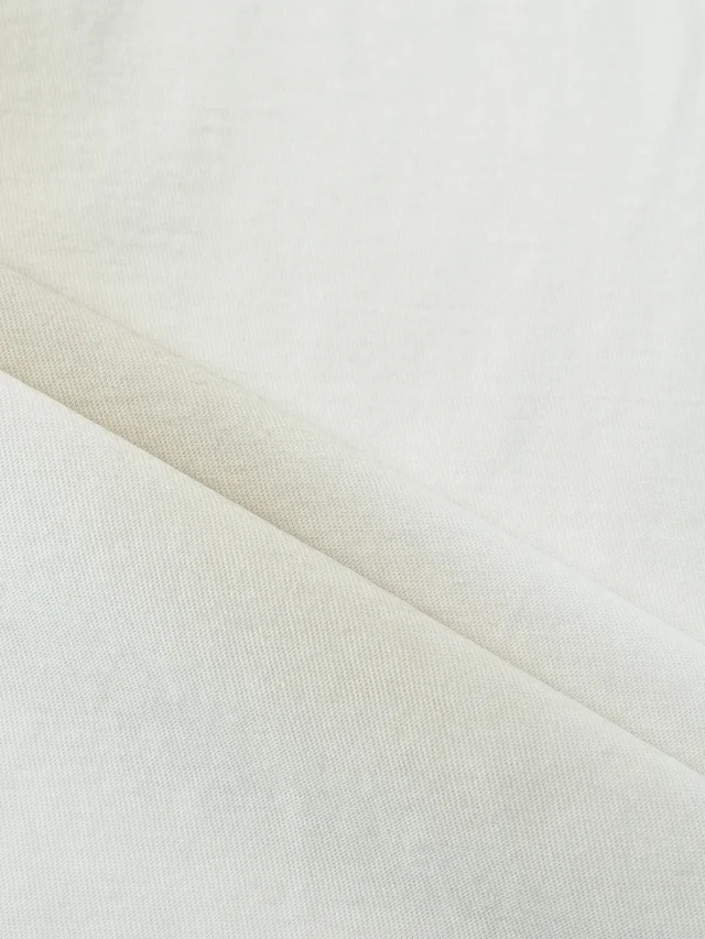 Acne Letter print round neck off shoulder long sleeved shirt