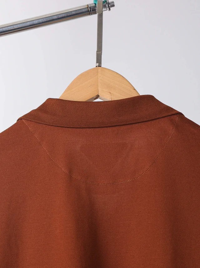 Item ID 9050 PRA pure cotton fake two-piece polo shirt with new color scheme, chest patch with triangular logo