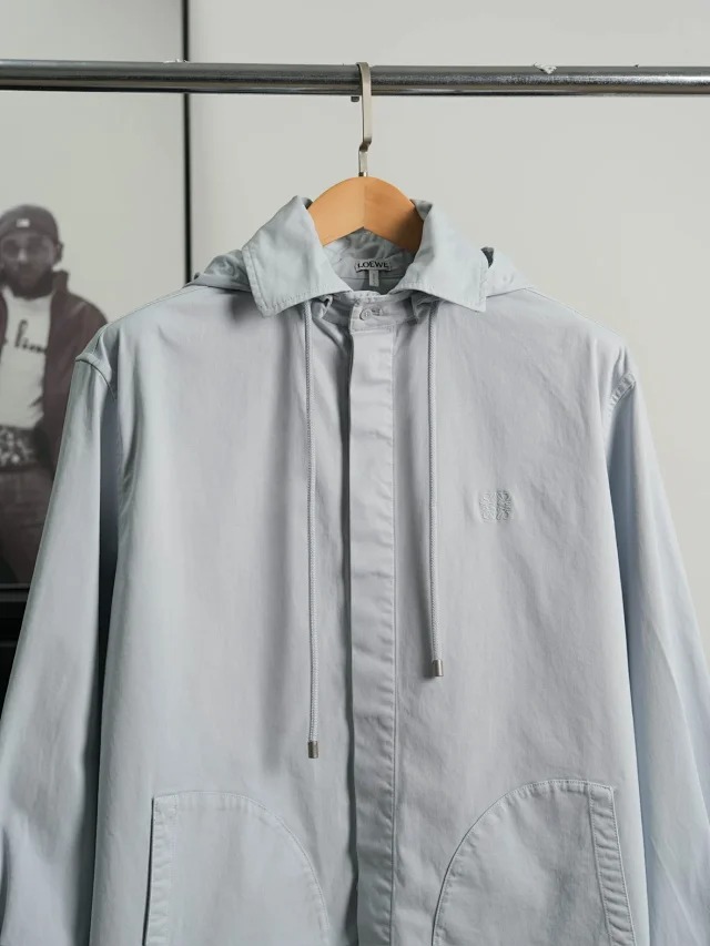 Loe Hooded jacket loose fit