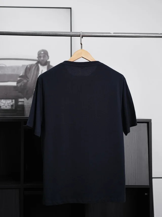 Item ID 9021 Loe×Wain Joint Solid Color Round Neck Short Sleeve T-shirt