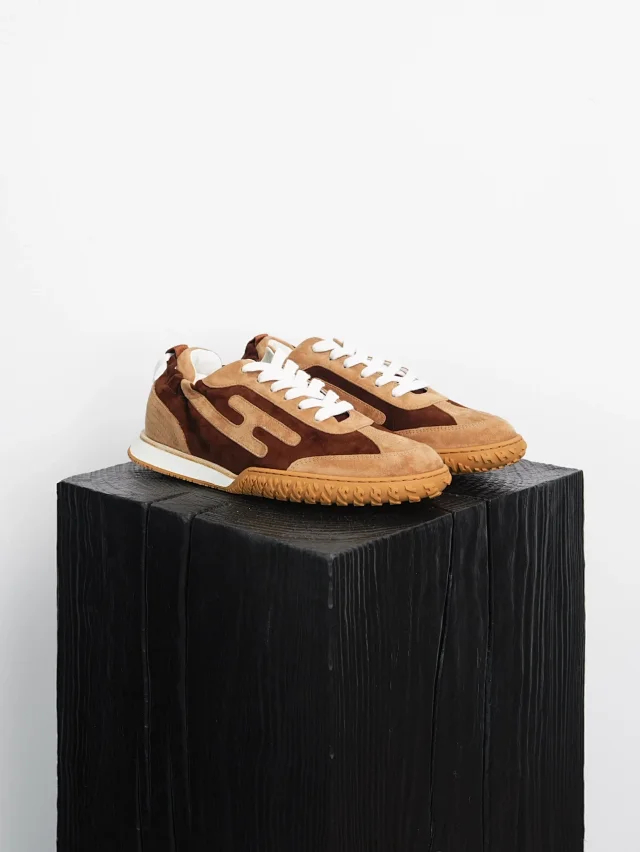 Item ID 9067 Hermes Sheepskin Vegetable Tanning Round Head Strap German Training Shoes Low Top Casual Shoes for Women