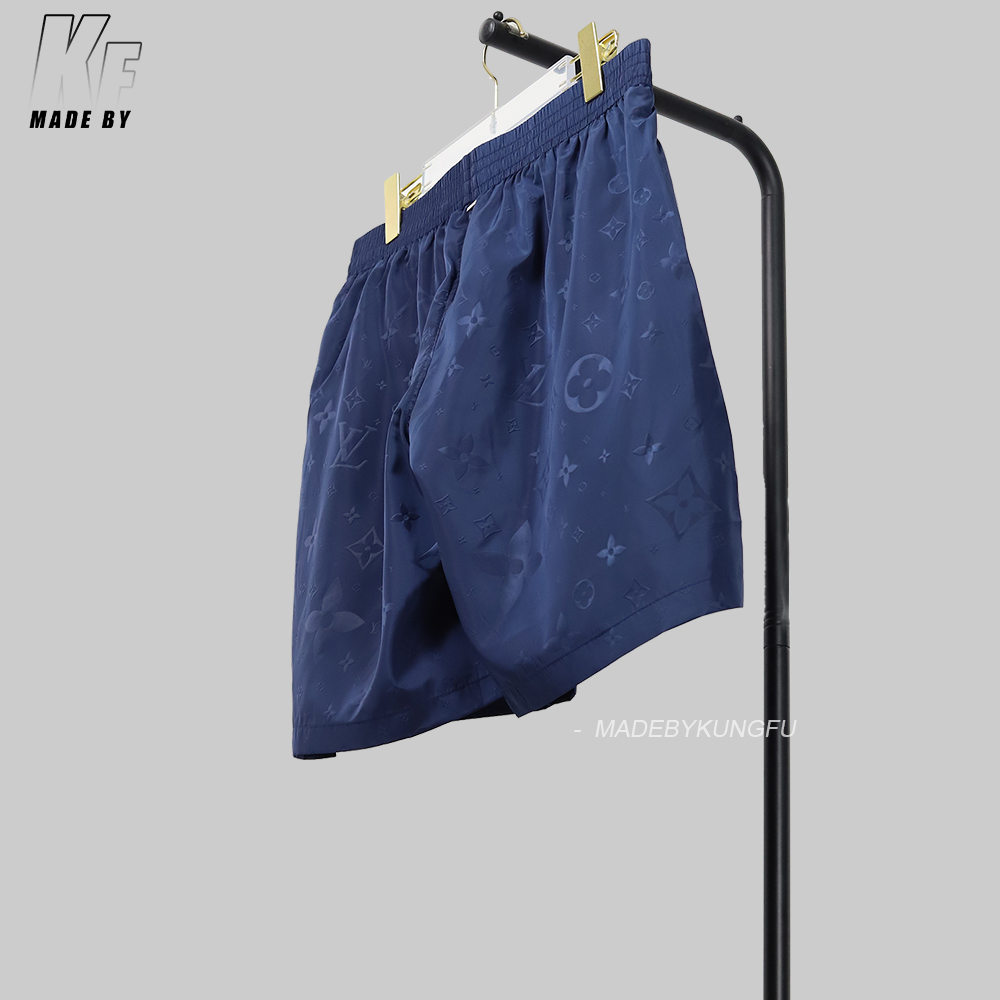 1V 3D Monogram swim shorts