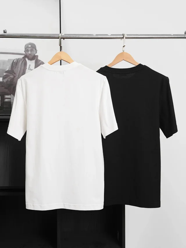 Item ID 9081 BBR special adhesive printing high volume coating round neck pullover logo slim fit T-shirt