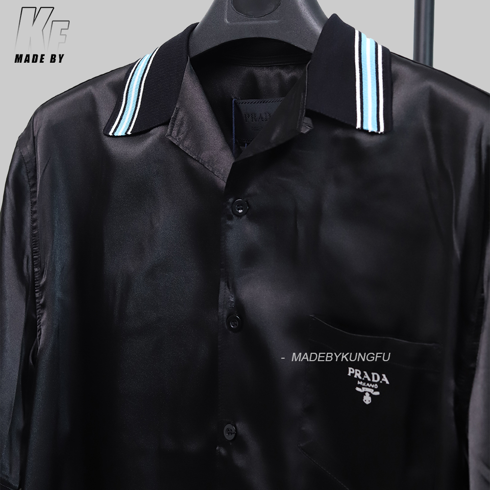 PRA 100% silk cuba shirt