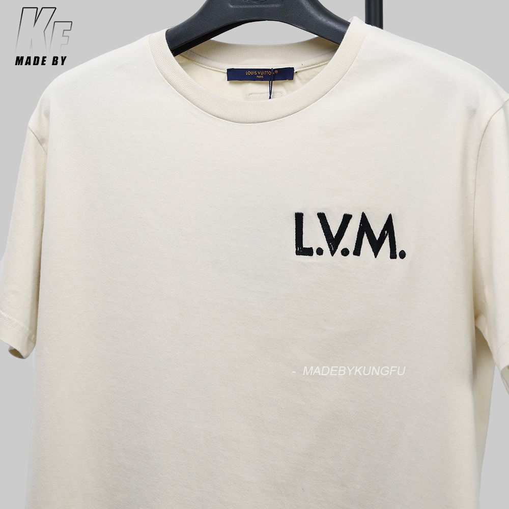 L. V.M towel embroidery TEE