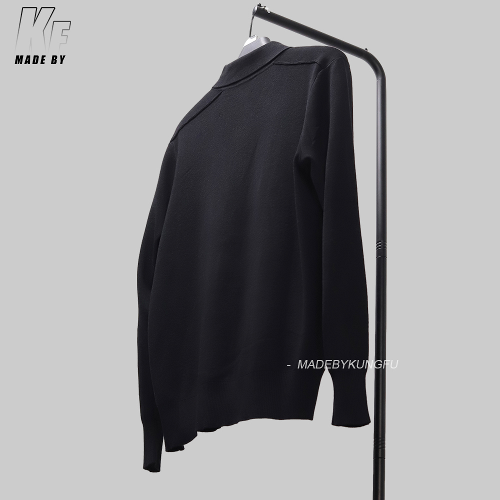 BBR 100% wool button up polo