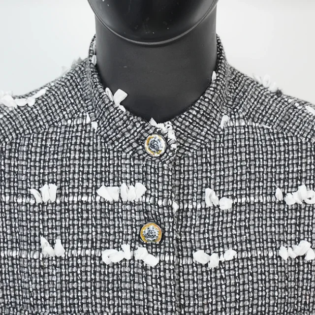 Item ID 9111 CHANEL FW26 Cloud Vest, color-block bowknot decoration, lapel, single-breasted vest